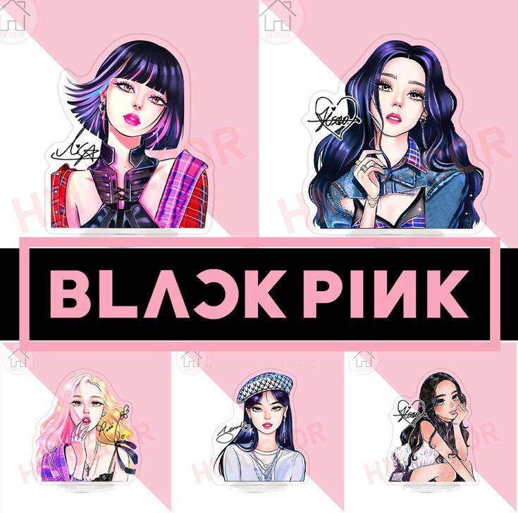 anh blackpink anime