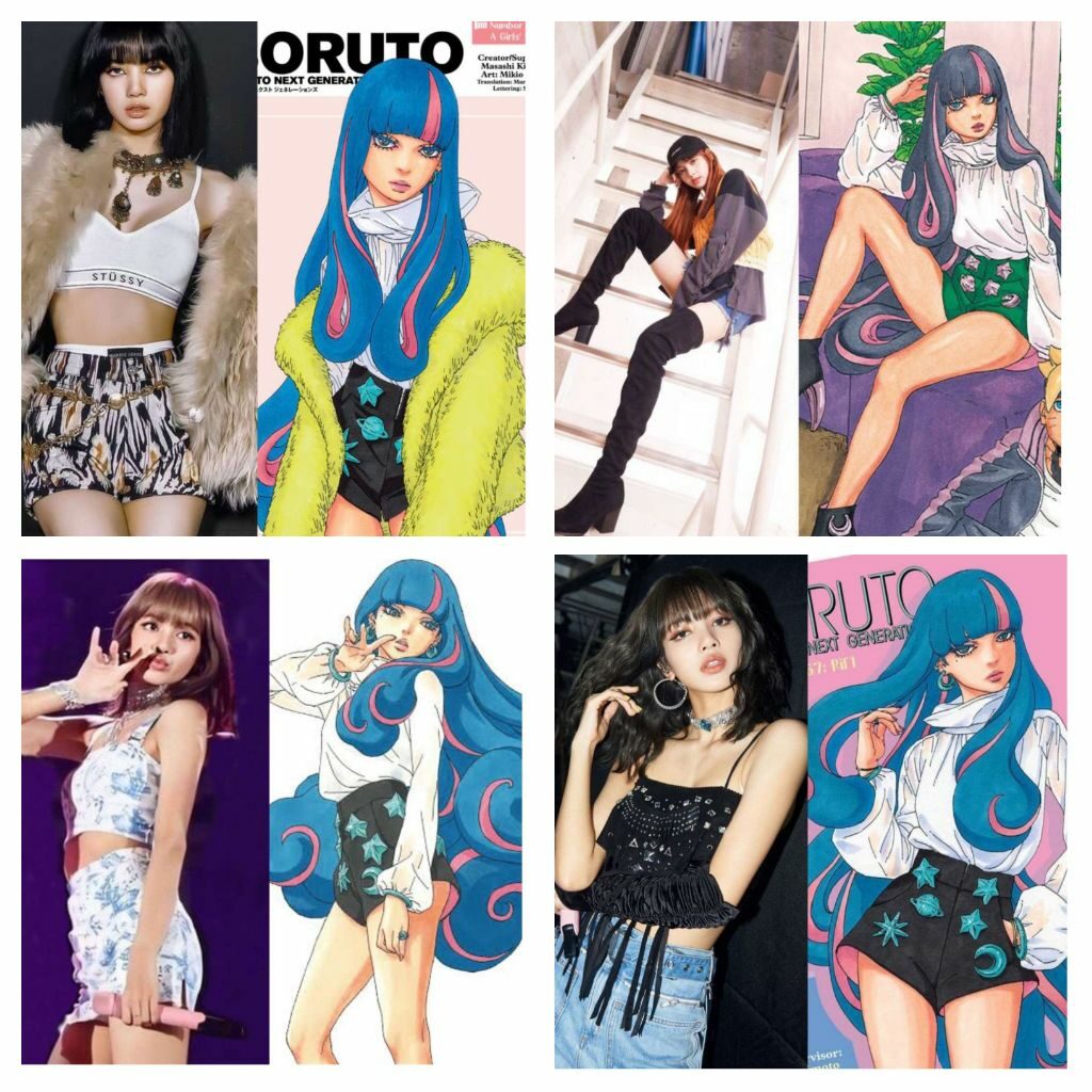 anh blackpink anime