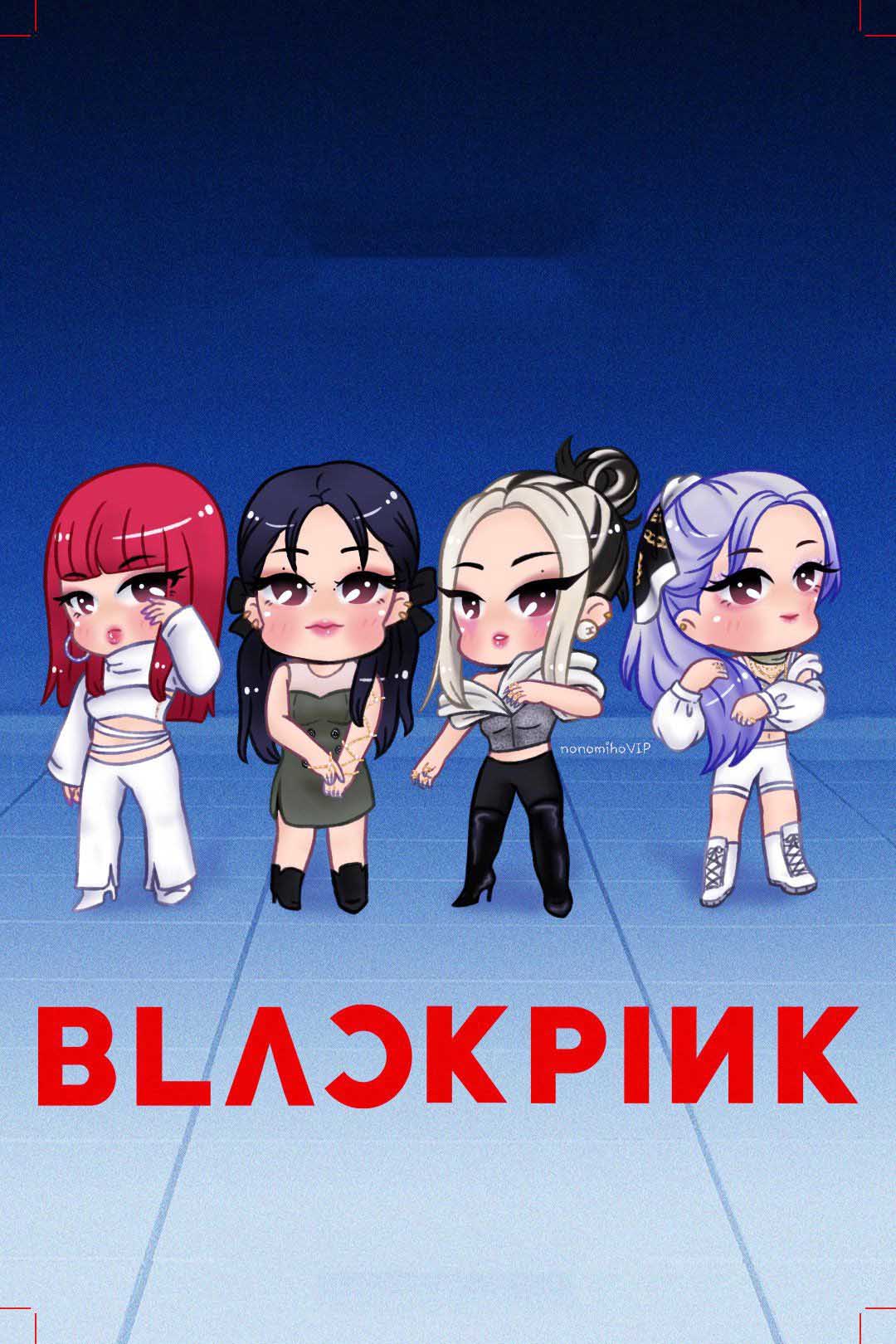 anh blackpink anime