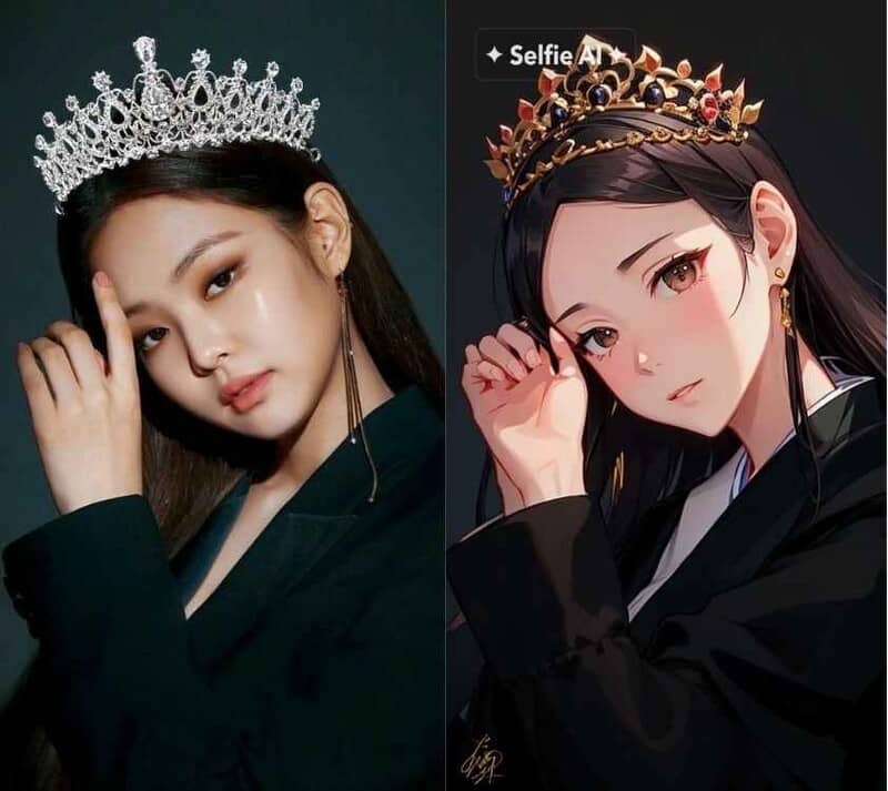 anh blackpink anime