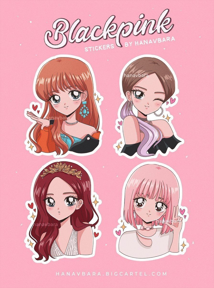 anh blackpink anime anh blackpink anime