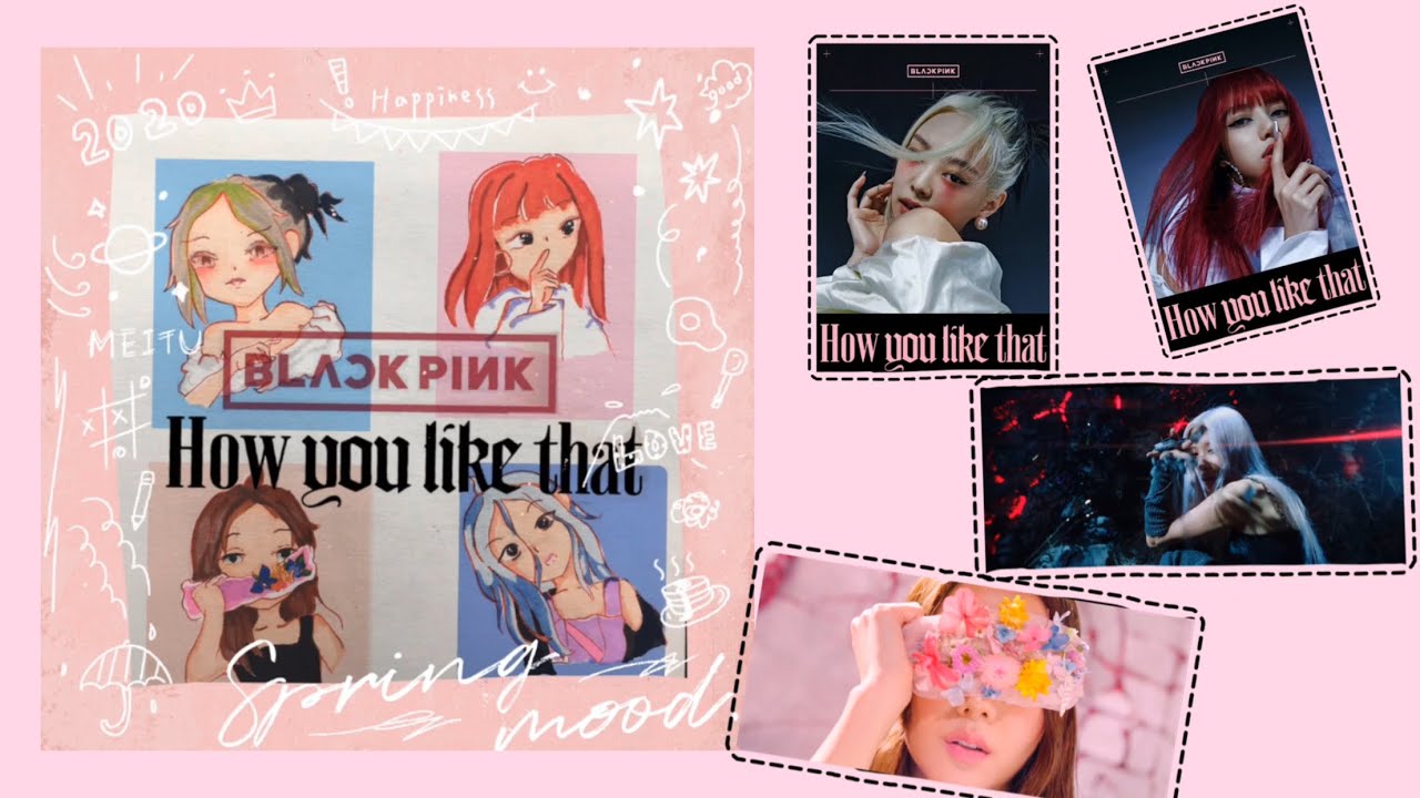 anh blackpink anime