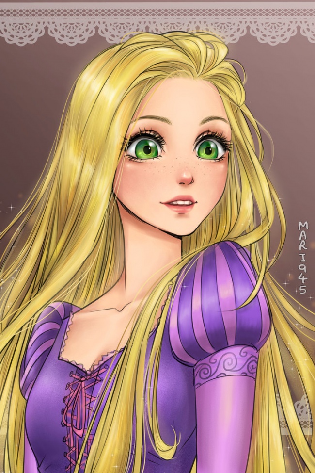 anh cong chua anime