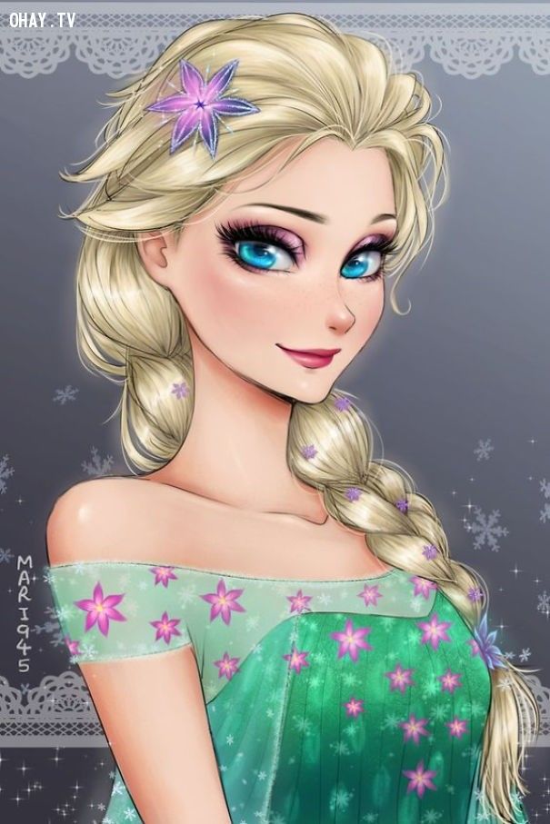 anh cong chua anime