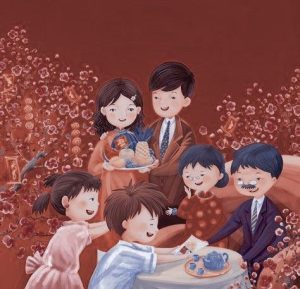 anh gia dinh anime