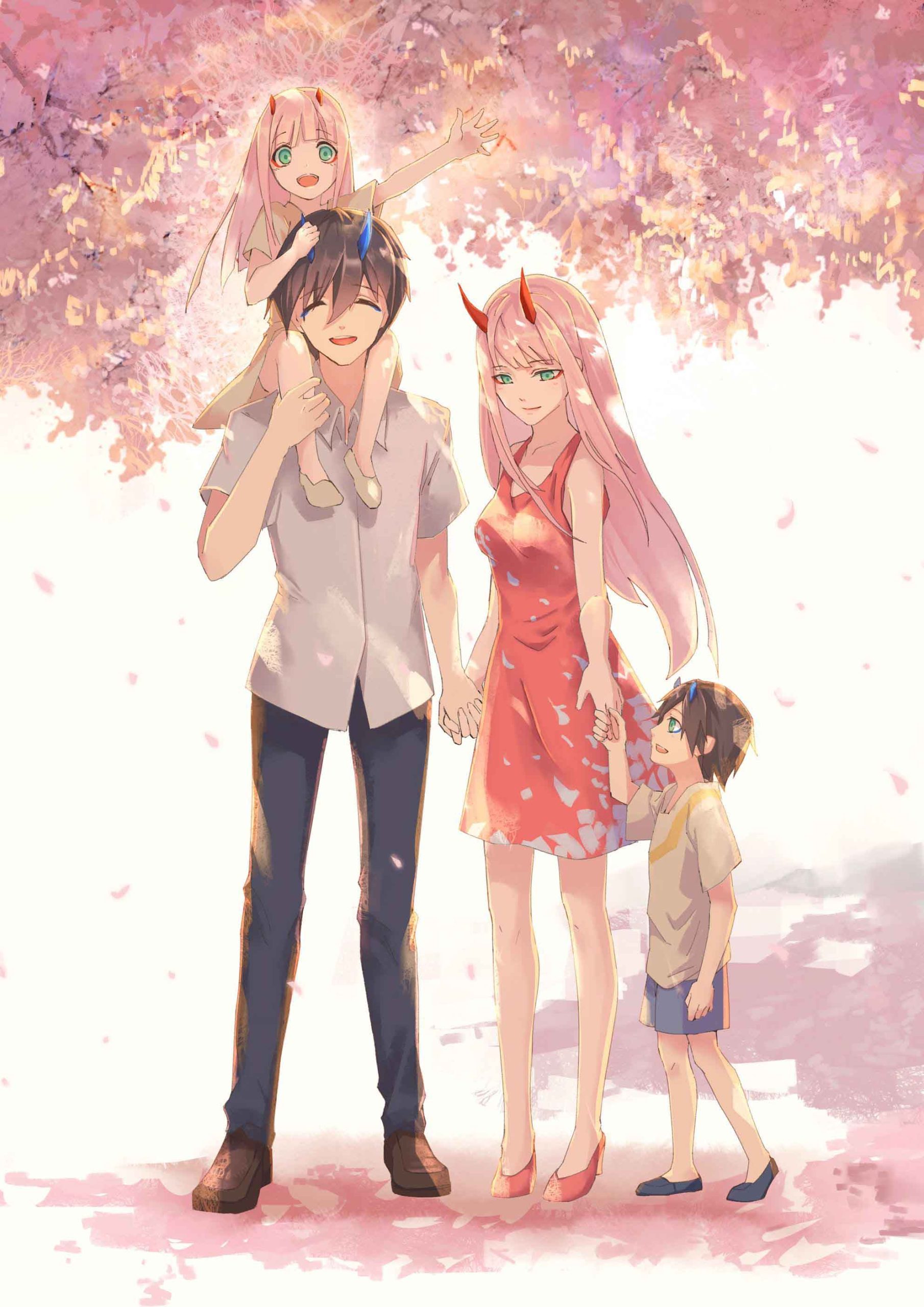 anh gia dinh anime