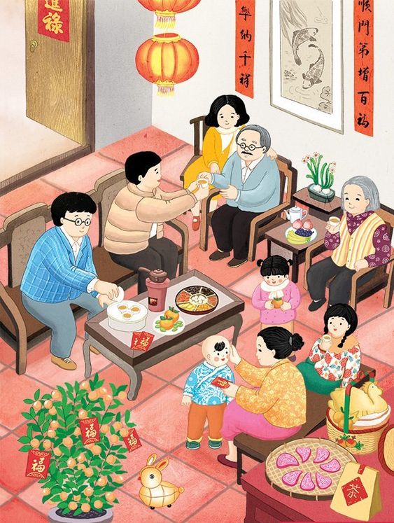 anh gia dinh anime