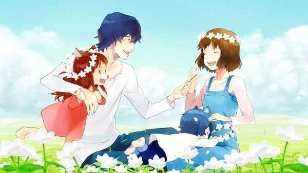 anh gia dinh anime