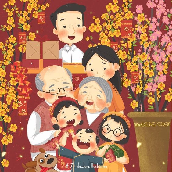 anh gia dinh anime