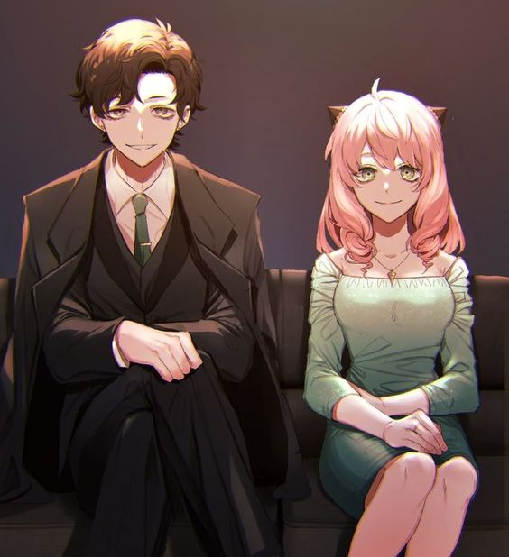 anh gia dinh anime