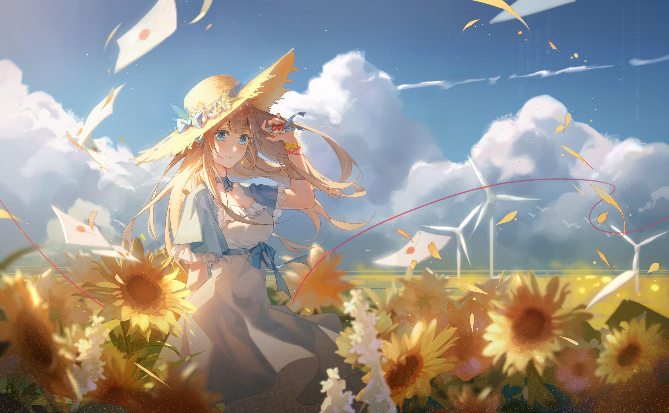 anh hoa huong duong anime