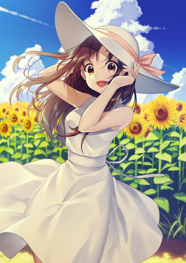 anh hoa huong duong anime