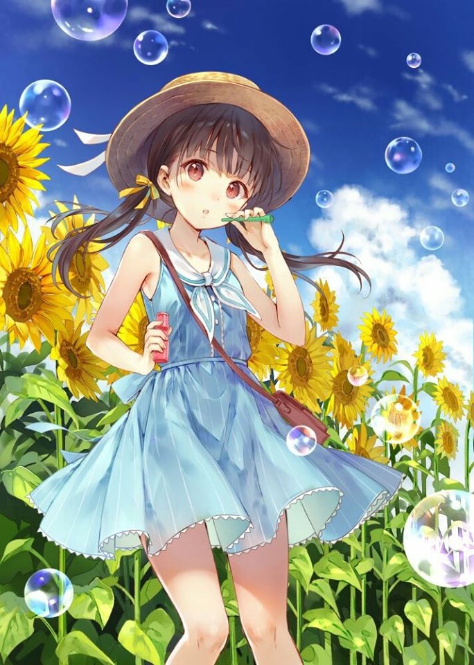 anh hoa huong duong anime