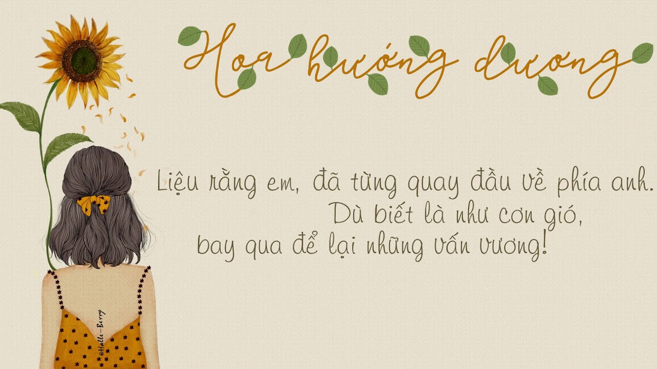 anh hoa huong duong anime
