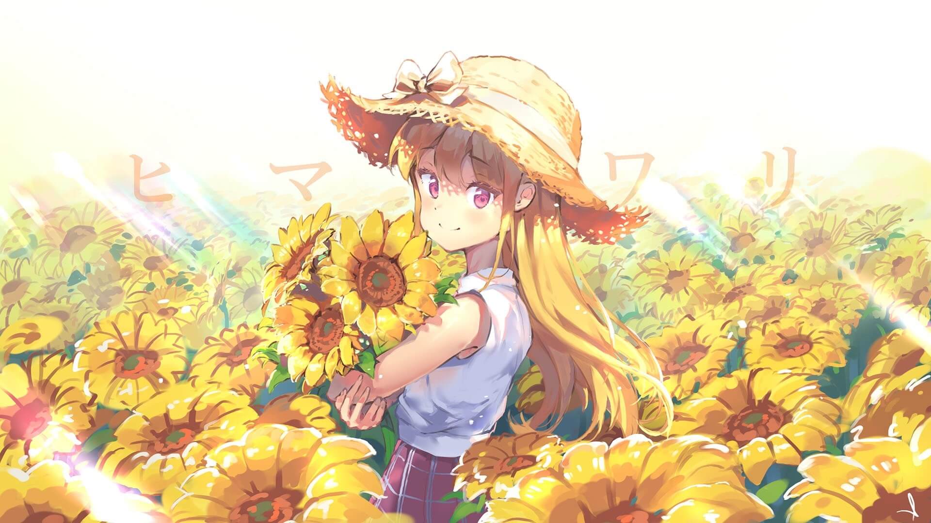 anh hoa huong duong anime