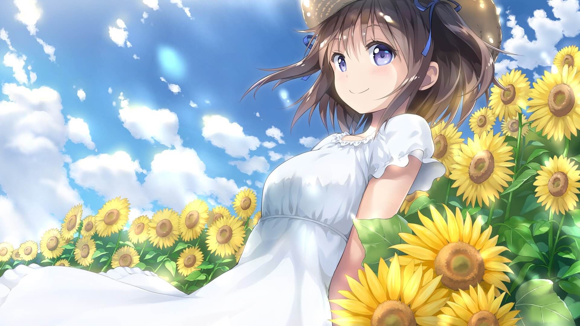anh hoa huong duong anime