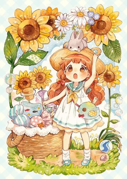 anh hoa huong duong anime anh hoa huong duong anime