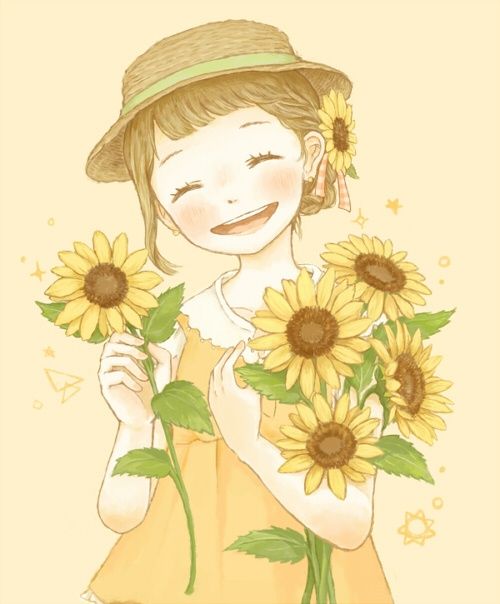anh hoa huong duong anime