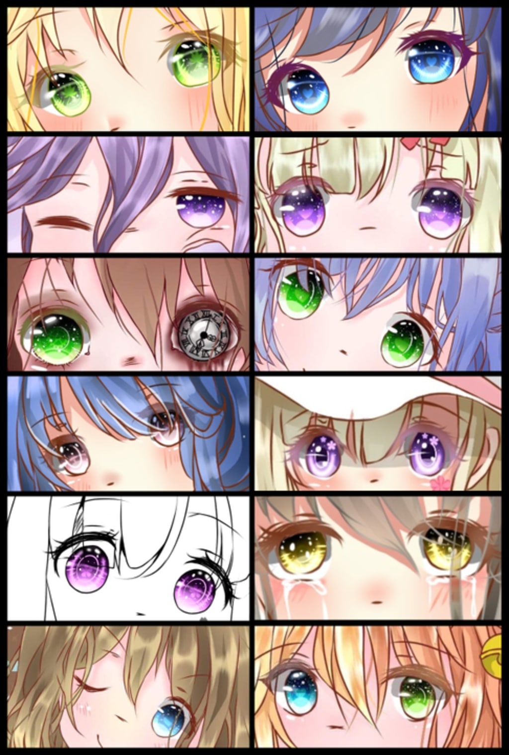 anh mat anime anh mat anime