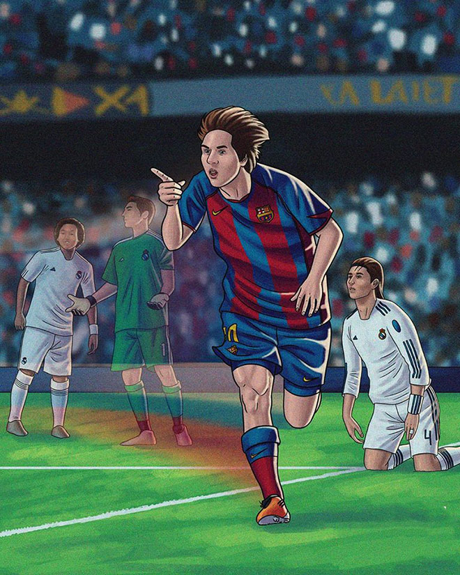 anh messi anime