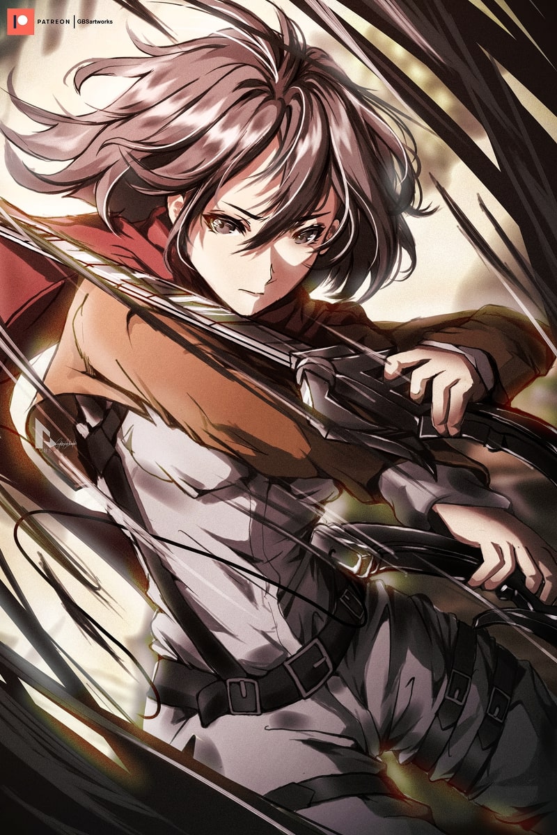 anh mikasa