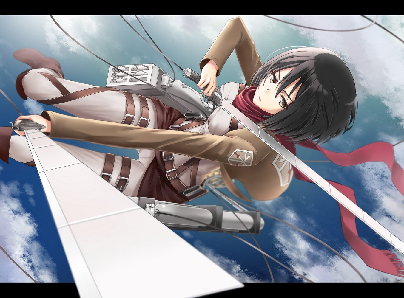 anh mikasa