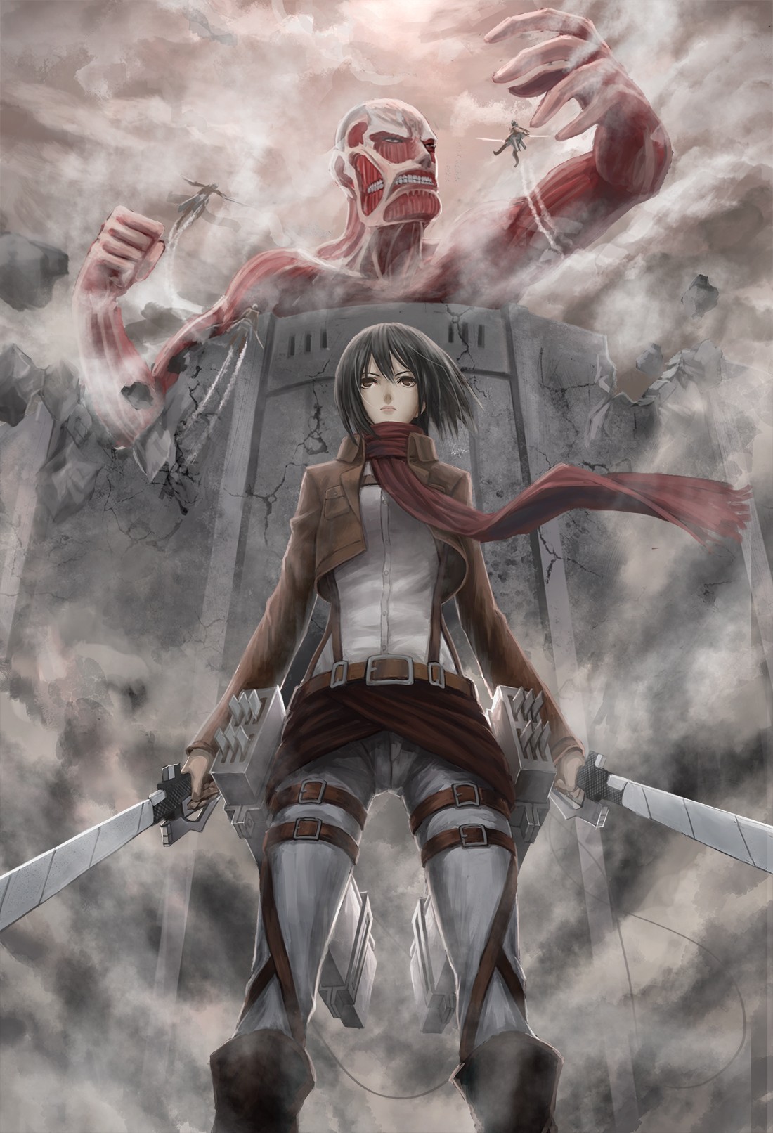 anh mikasa