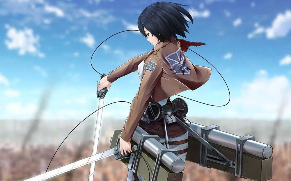 anh mikasa