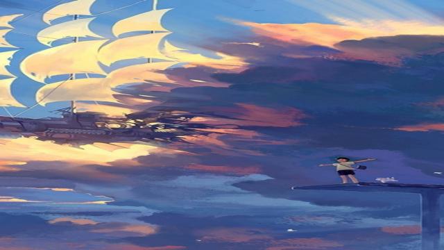 anh phong canh anime