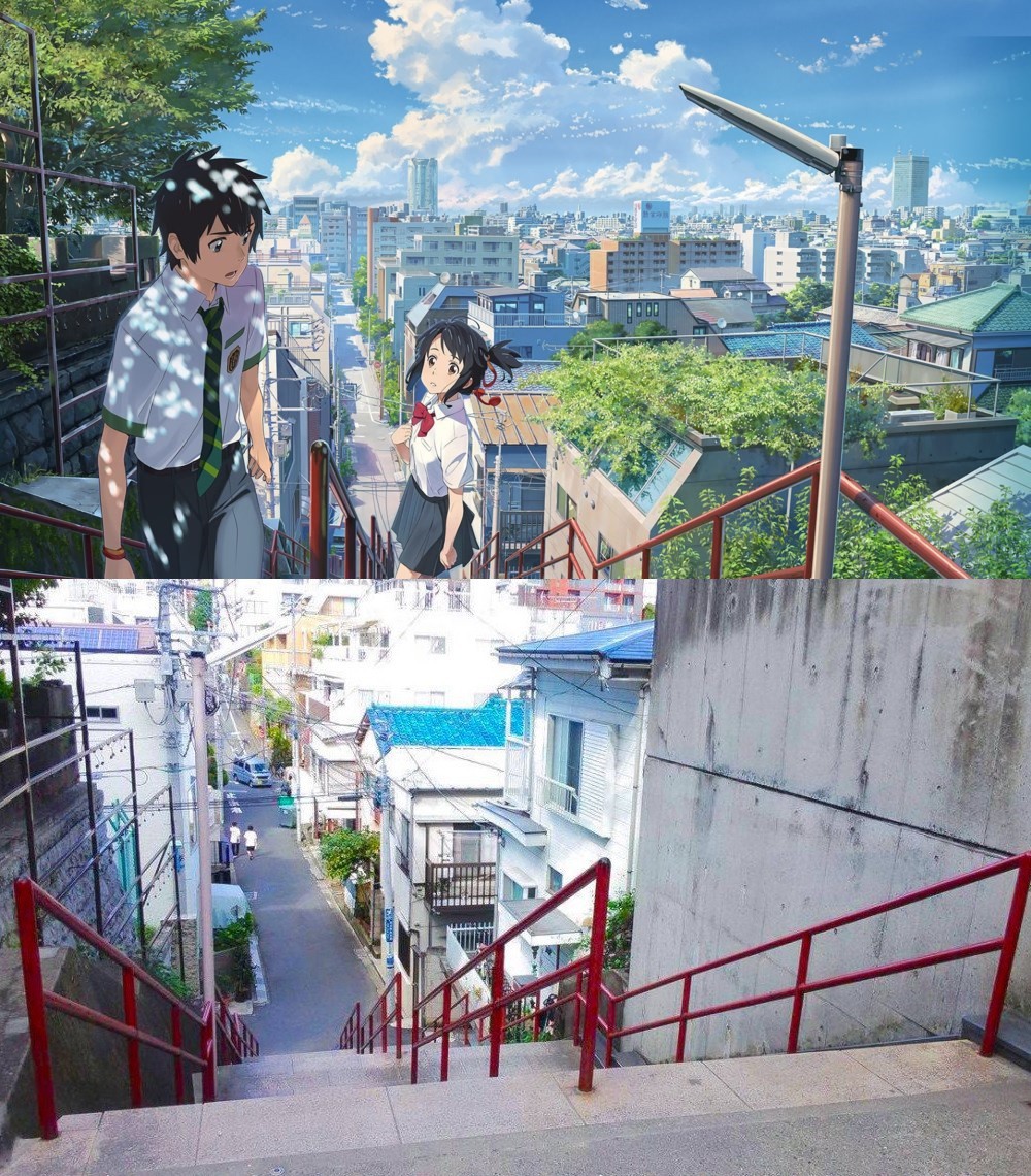 anh phong canh anime