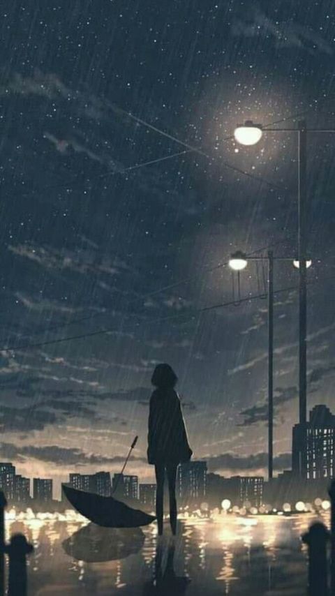anh phong canh anime