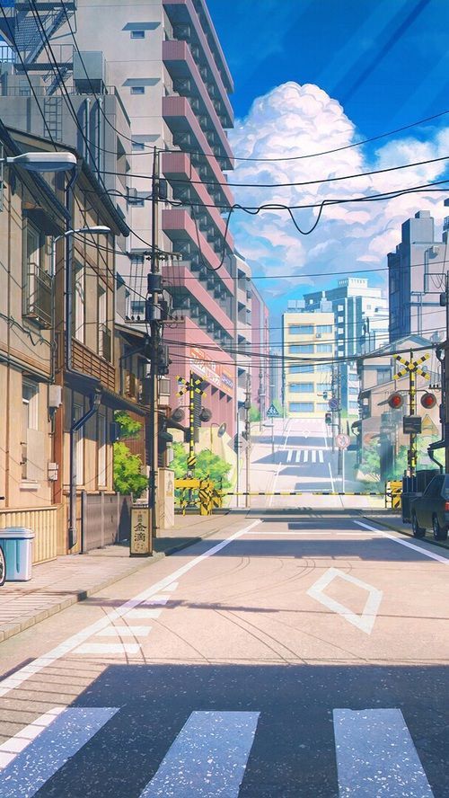 anh phong canh anime