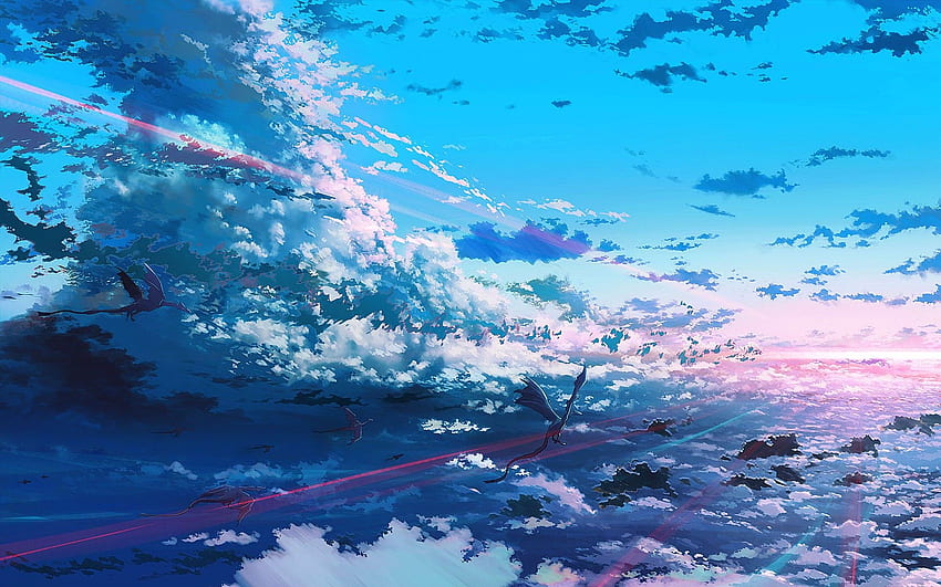 anh phong canh anime