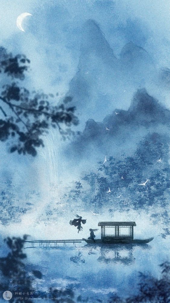 anh phong canh anime