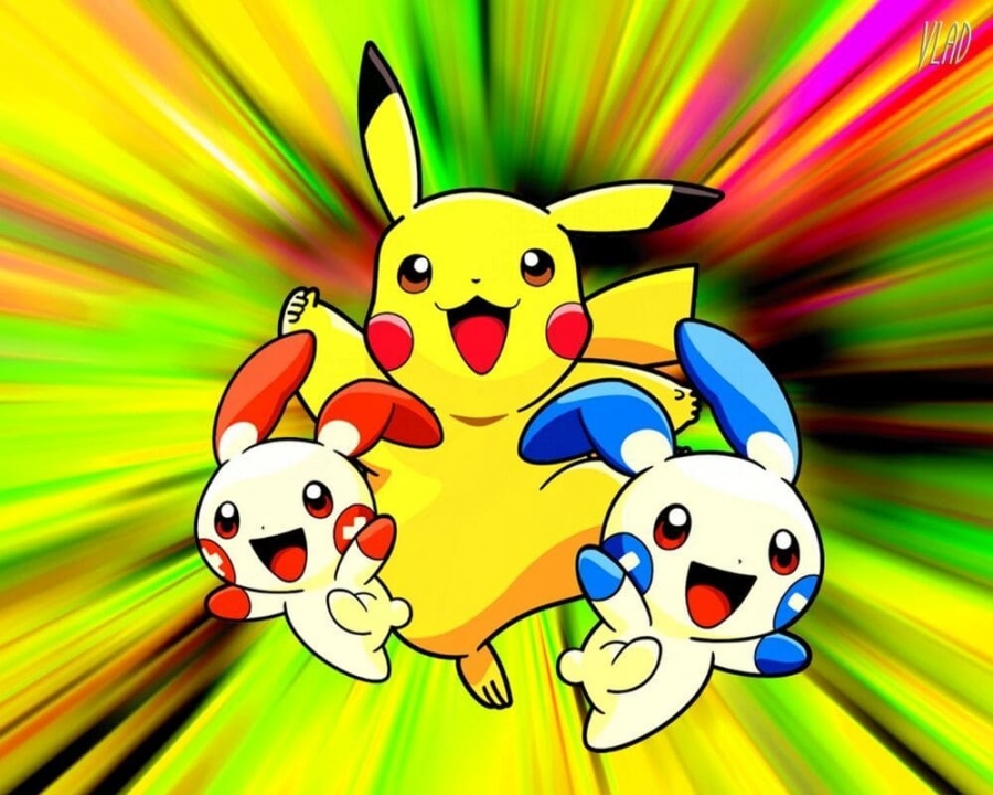 anh pikachu cute