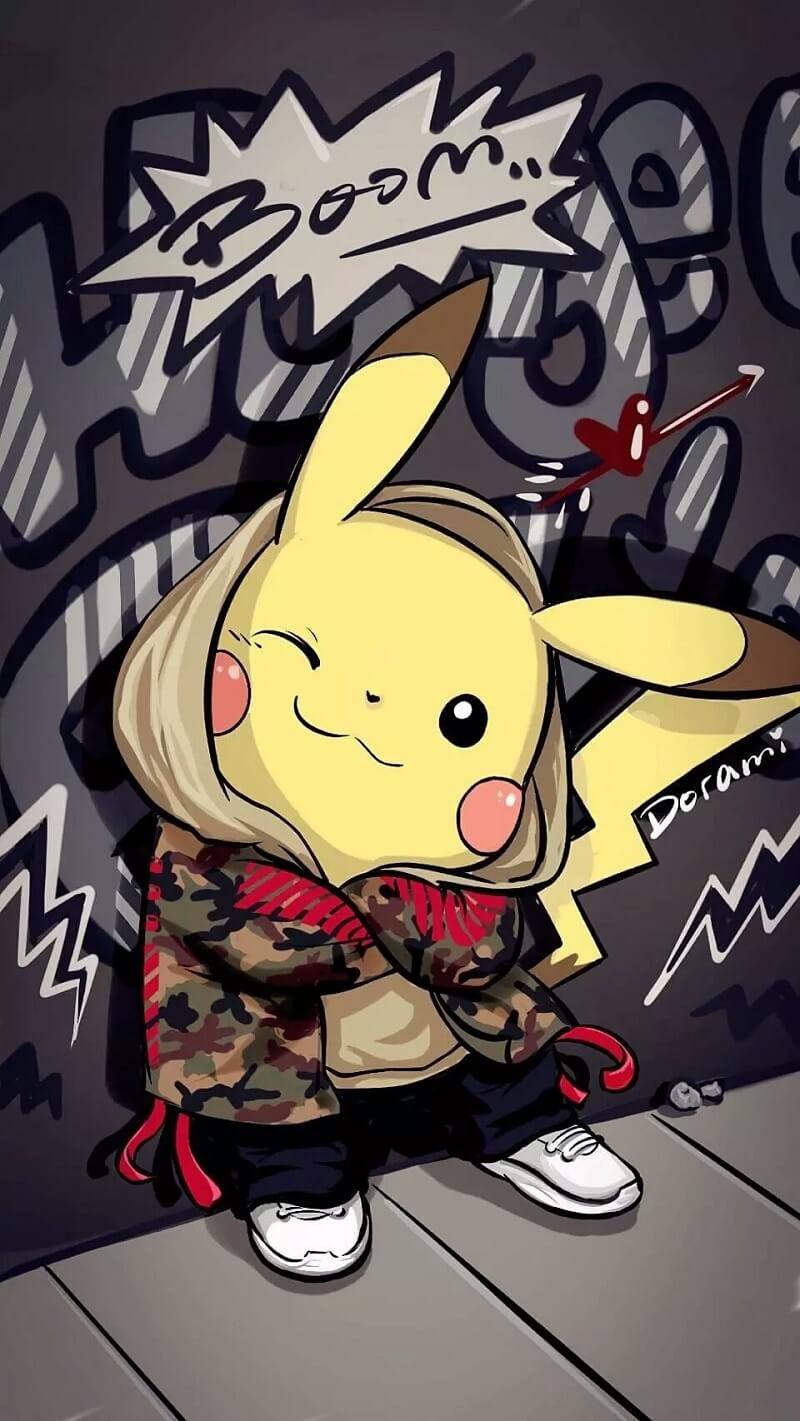 anh pikachu cute