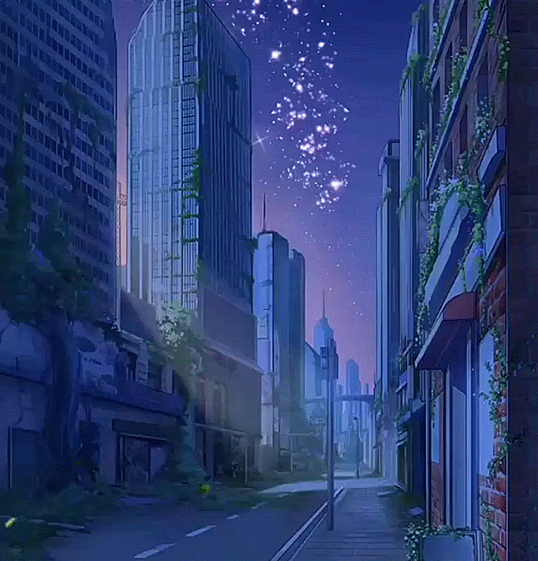 ảnh thành phố anime 7