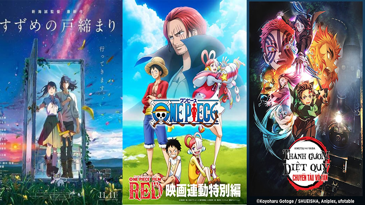 Khám phá TOP 10 anime có doanh thu cao nhất từ trước đến nay