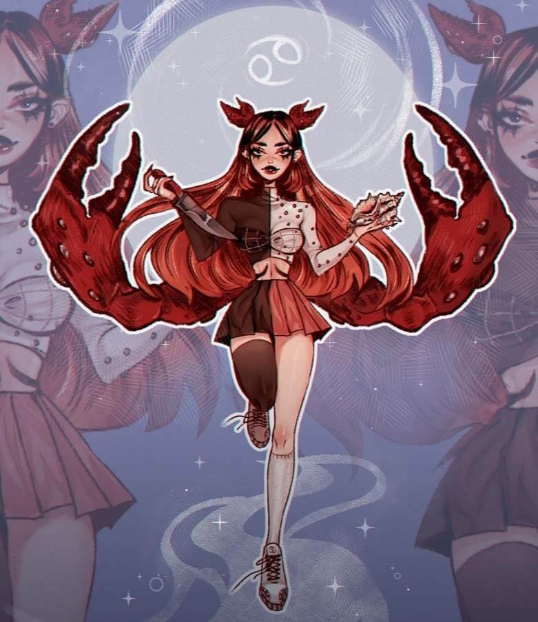 cung cự giải anime 8 cung cự giải anime 8
