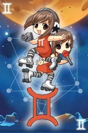 cung song tử anime 9