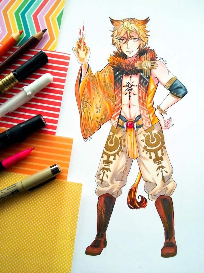 cung sư tử anime 53