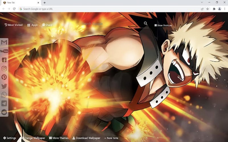 hình nền bakugou 27