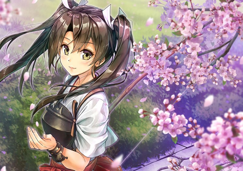 hình nền hoa anh đào anime (77)