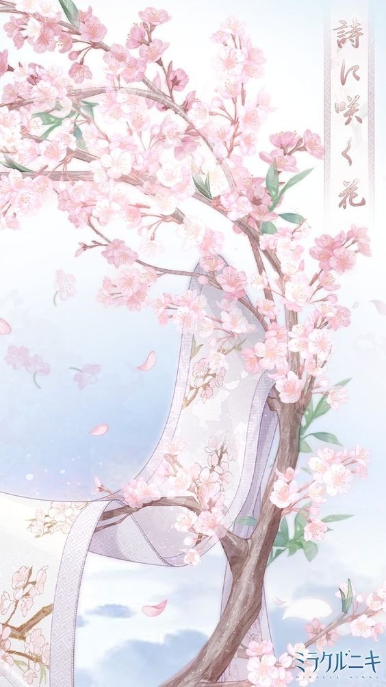 hình nền hoa anh đào anime (83)