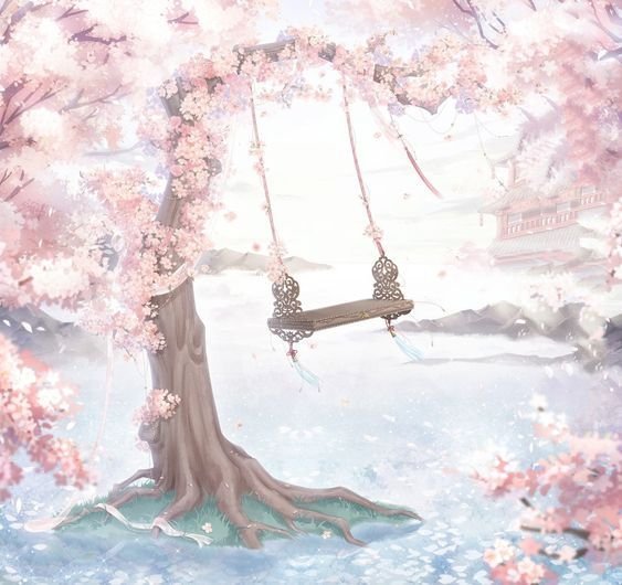 hình nền hoa anh đào anime (84)