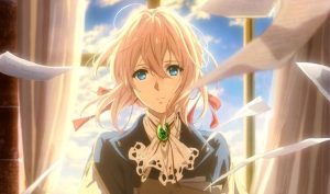 Ảnh Violet Evergarden thể hiện cảm xúc mãnh liệt nhất
