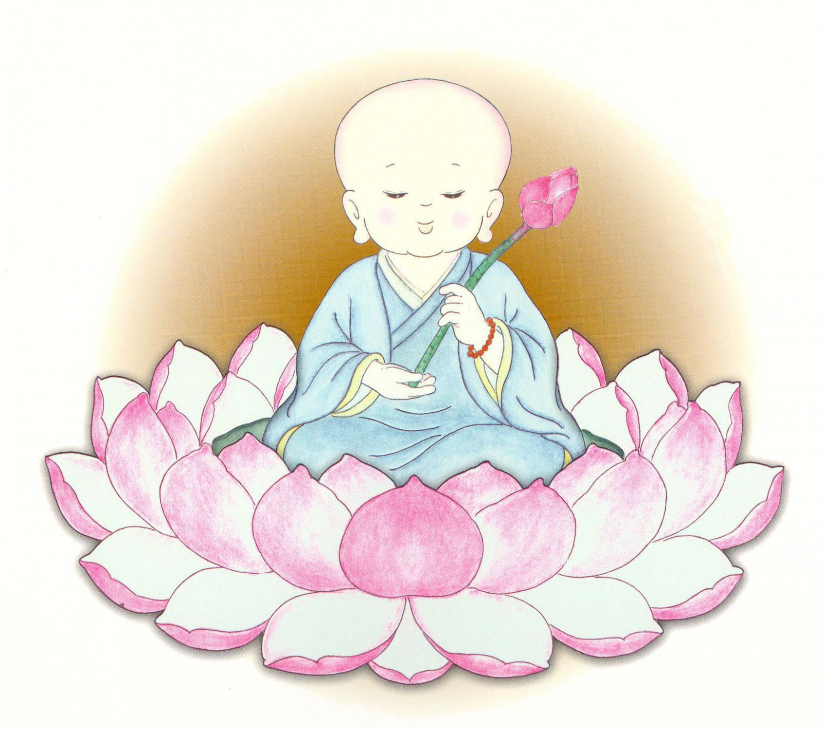 ảnh Ch&uacute; Tiểu Niệm Phật 0035