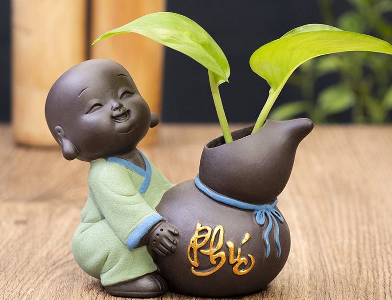 ảnh Ch&uacute; Tiểu Niệm Phật 0096