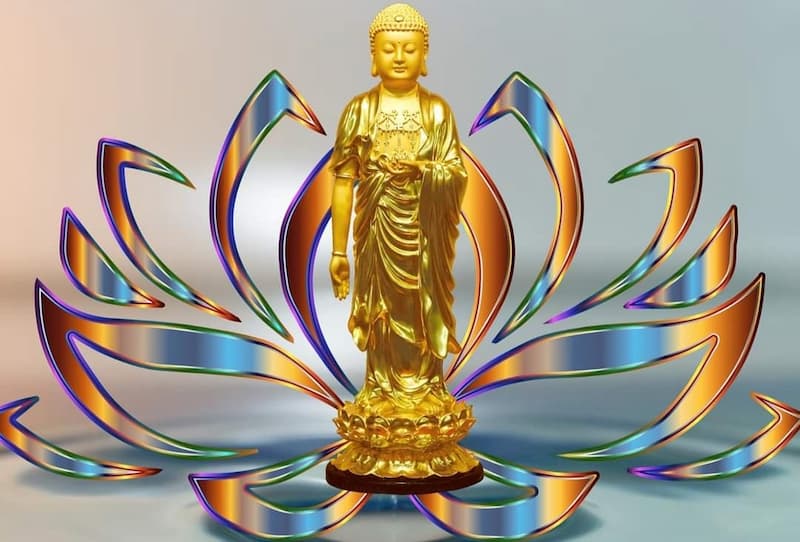 ảnh Ch&uacute; Tiểu Niệm Phật 0098