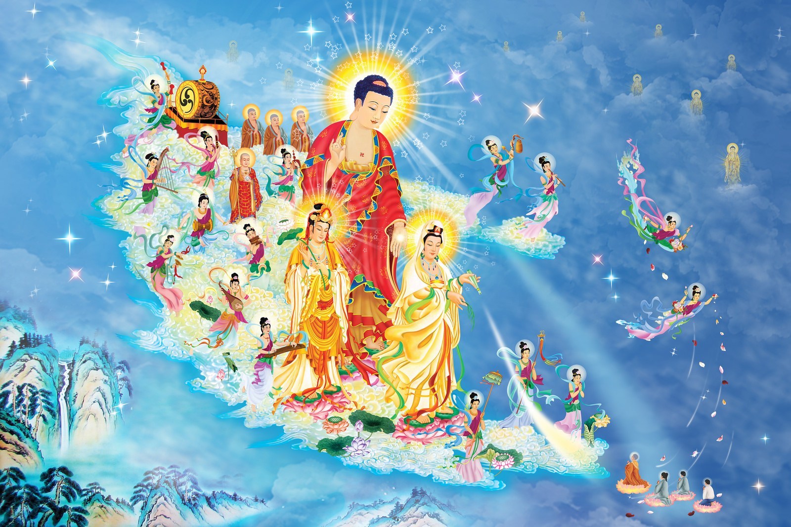 ảnh Phật A Di Đ&agrave; 0020